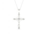 10K 0.10CT Diamond Pendant