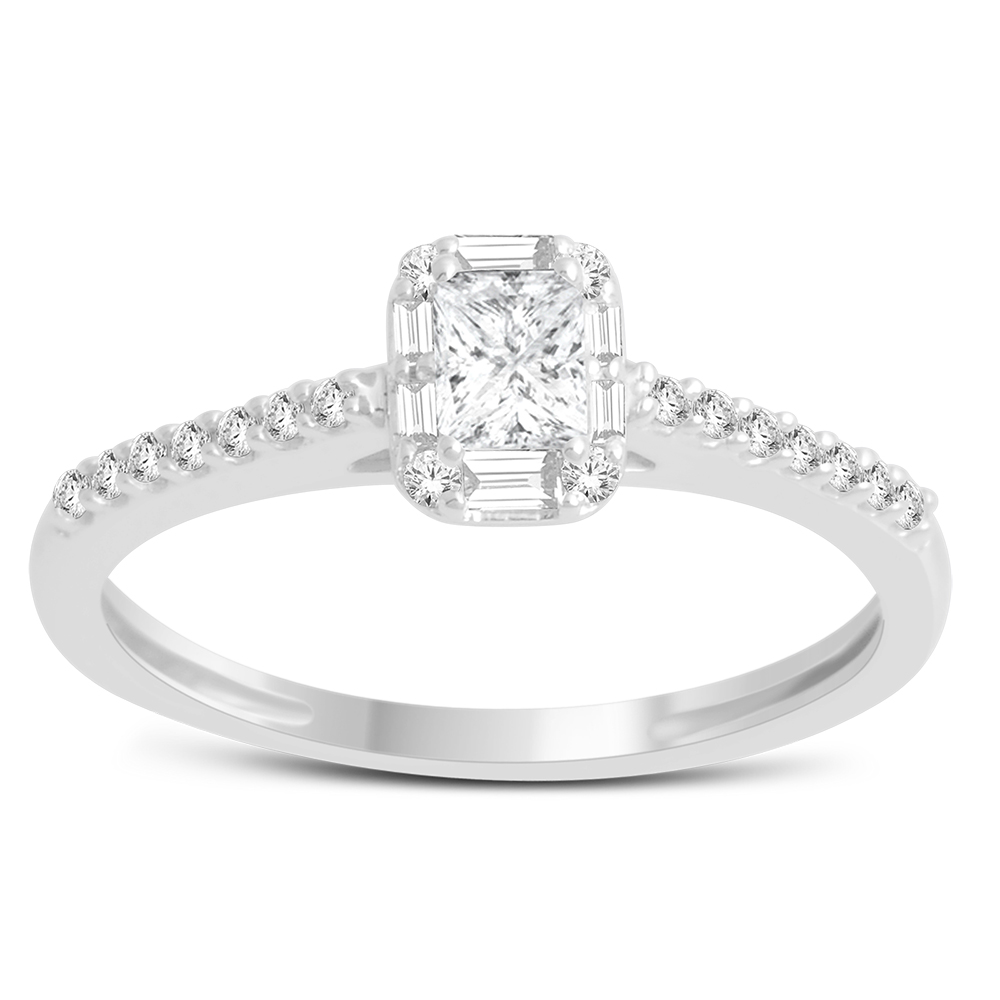 52630.jpg 14K 0.38CT Diamond RING - Image 1