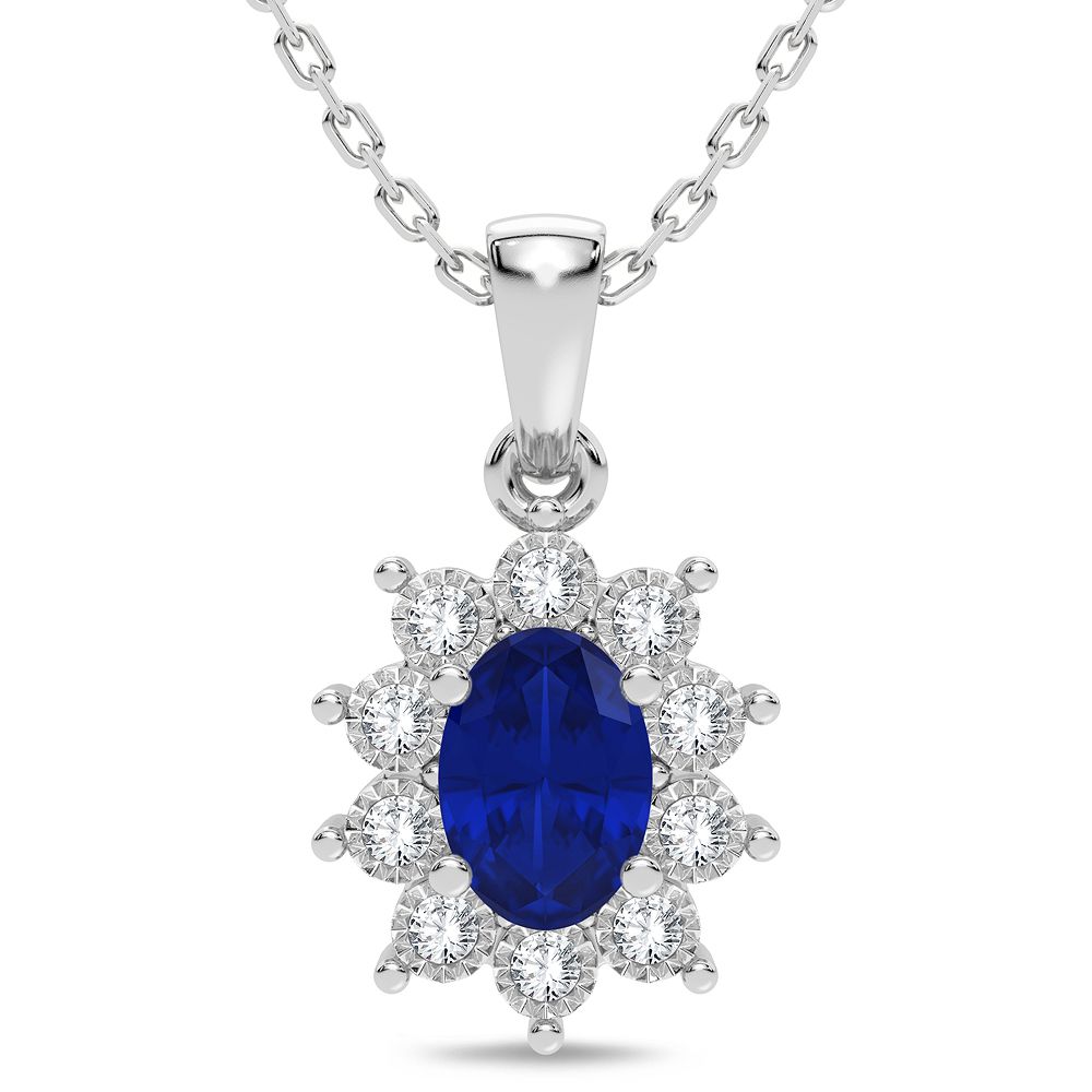 52918_1.jpg 10K 0.05CT Diamond Pendant - Image 1