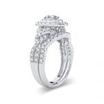 14K 1.00CT Diamond Bridal Ring - Image 2