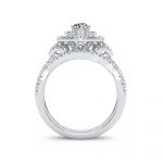 14K 1.50CT Diamond Bridal Ring - Image 3