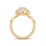 14K 0.40CT DIAMOND BRIDAL RING - Image 3
