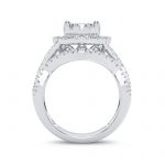 14K 1.50ct Diamond Bridal Ring - Image 3