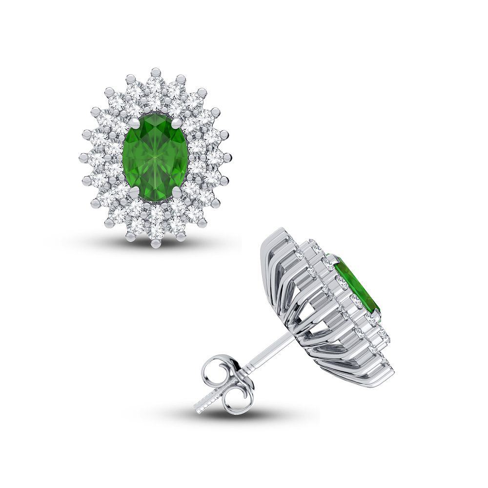 53407_1.jpg 14K 0.50CT Diamond Earring - Image 1