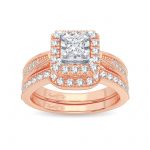 14K 0.75ct Diamond Bridal Ring