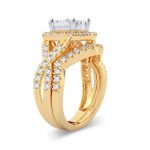 14K 1.50ct Diamond Bridal Ring - Image 2