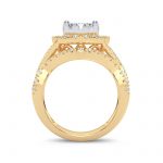 14K 1.50ct Diamond Bridal Ring - Image 3