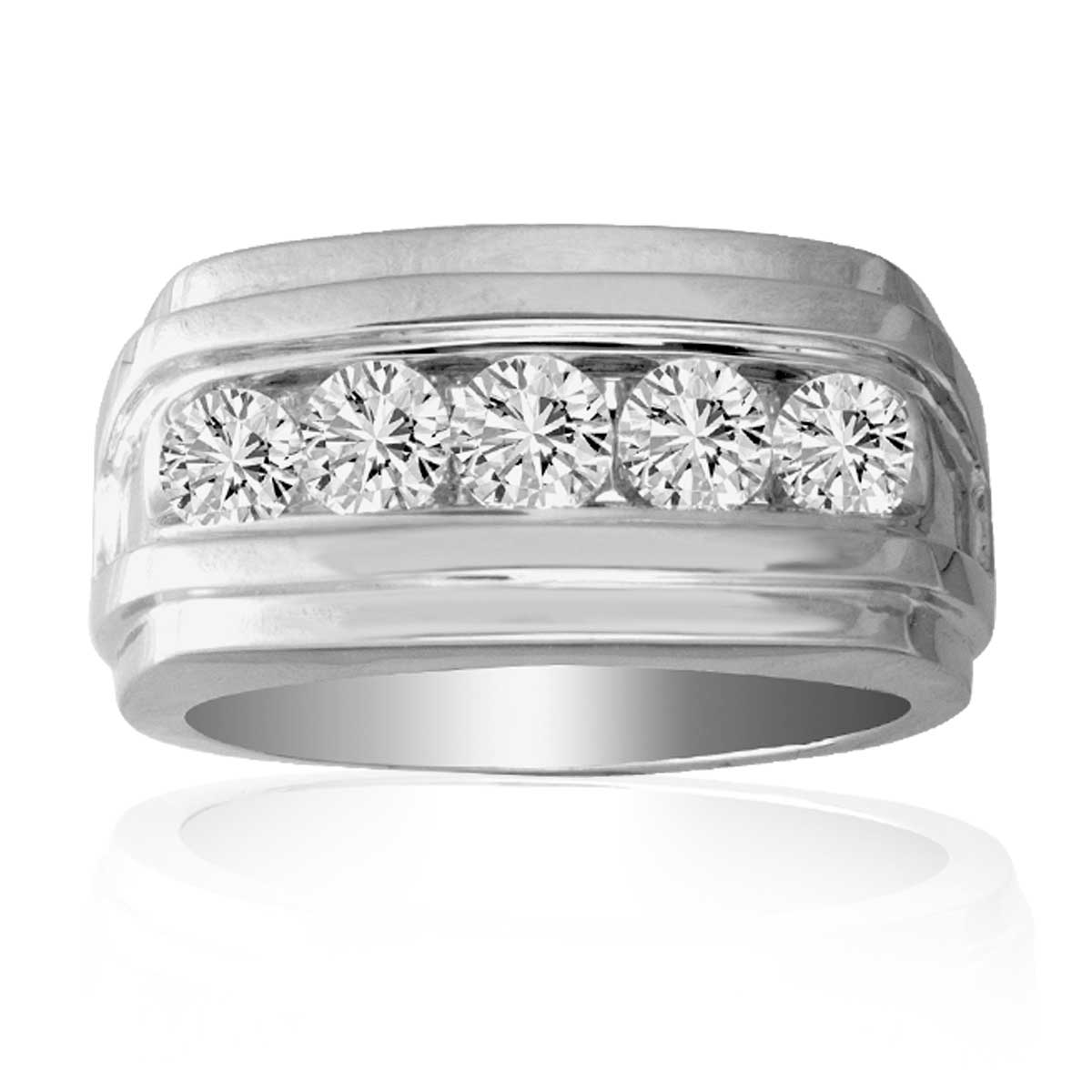 53952.jpg 14K 1.50CT Diamond MENS RING - Image 1
