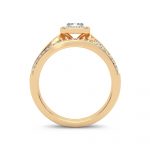 14K 0.40CT DIAMOND BRIDAL RING - Image 3