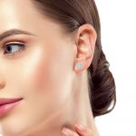 14K 0.33CT Diamond Earring - Image 3
