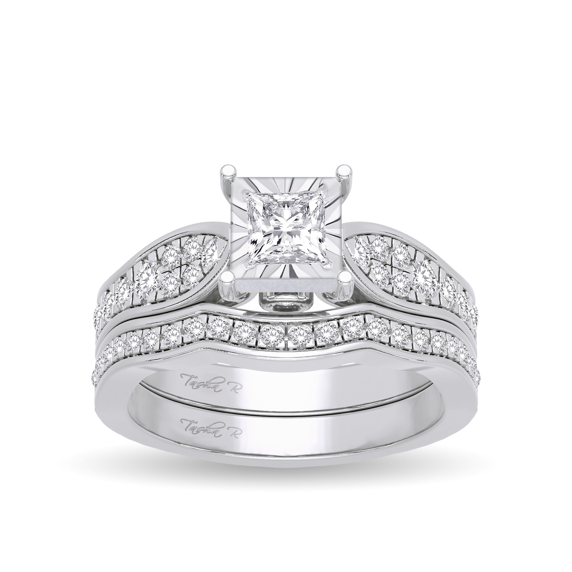 54591_1.jpg 14K 0.90ct Diamond Bridal Ring - Image 1