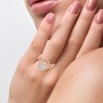 14K 1.00CT Diamond Bridal Ring - Image 4