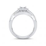14K 0.50ct Diamond Bridal Ring - Image 3