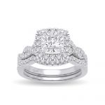 14K 0.62CT Diamond Bridal Ring