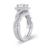 14K 0.62CT Diamond Bridal Ring - Image 2