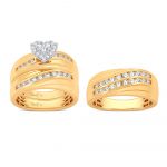 14K 1.16ct Diamond Trio Set - Image 2