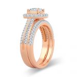 14K 0.64CT Diamond Bridal Ring - Image 2