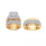 14K 2.00CT Diamond Trio Set - Image 2