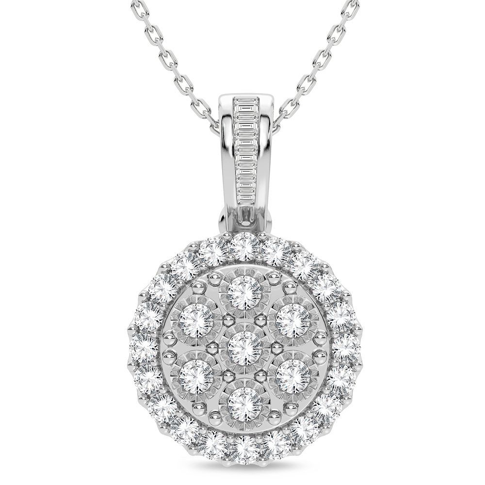 54967_1.jpg 14K 1.00CT Diamond Pendant - Image 1