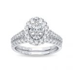 14K 1.00CT Diamond Bridal Ring
