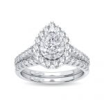 14K 1.05CT Diamond Bridal Ring