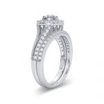 14K 1.00CT Diamond Bridal Ring - Image 2