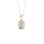 10K 0.13CT Diamond Pendant - Image 2
