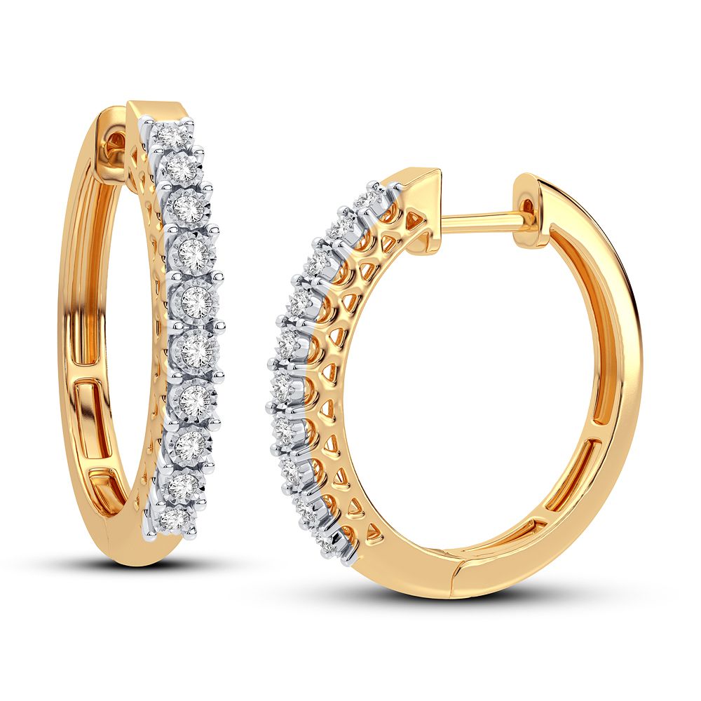 55295_1.jpg 14K 0.40CT Diamond Earring - Image 1