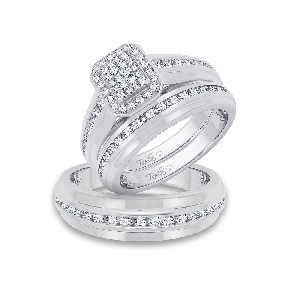 55430_1.jpg 14K 0.90ct Diamond Trio Set - Image 1
