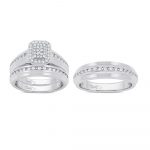 14K 0.90ct Diamond Trio Set - Image 2