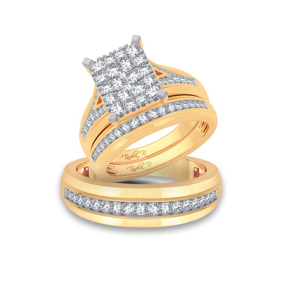 55433_1.jpg 14K 1.15ct Diamond Trio Set - Image 1