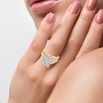 14K 1.15ct Diamond Trio Set - Image 3