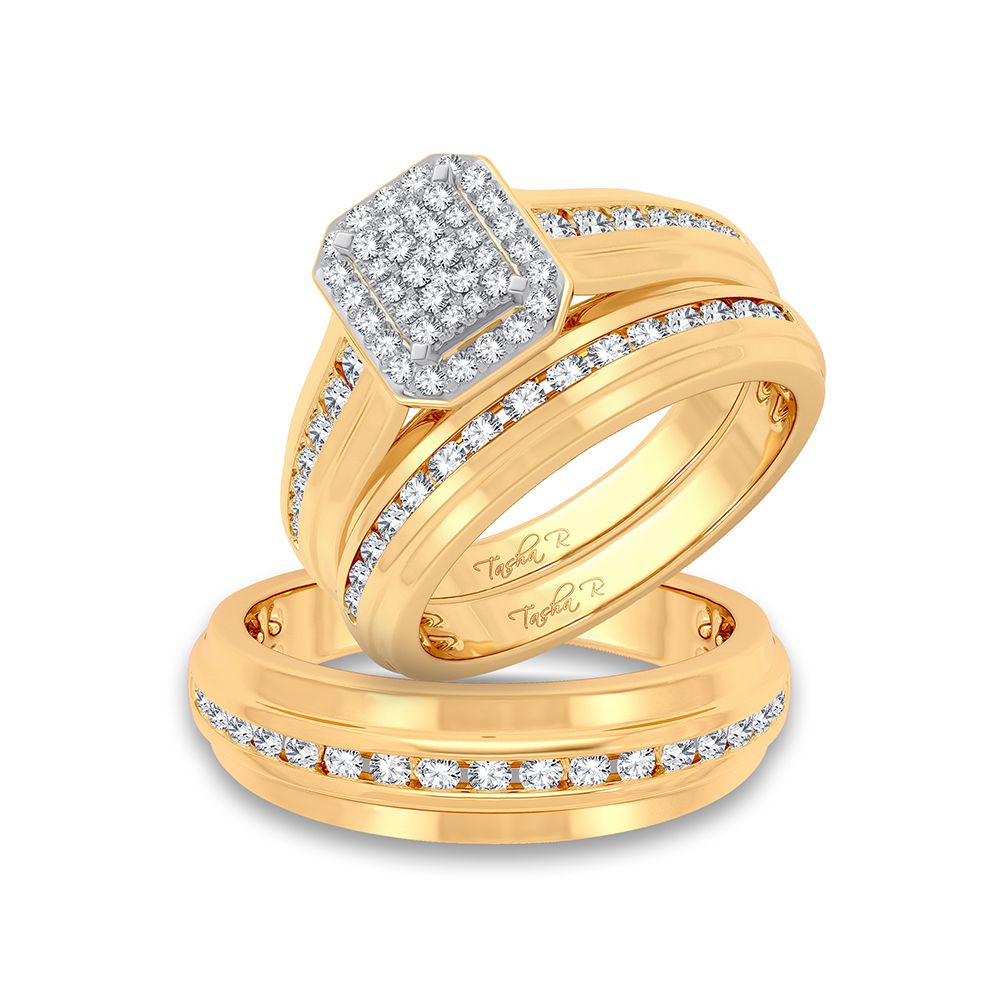 55436_1.jpg 14K 0.90ct Diamond Trio Set - Image 1