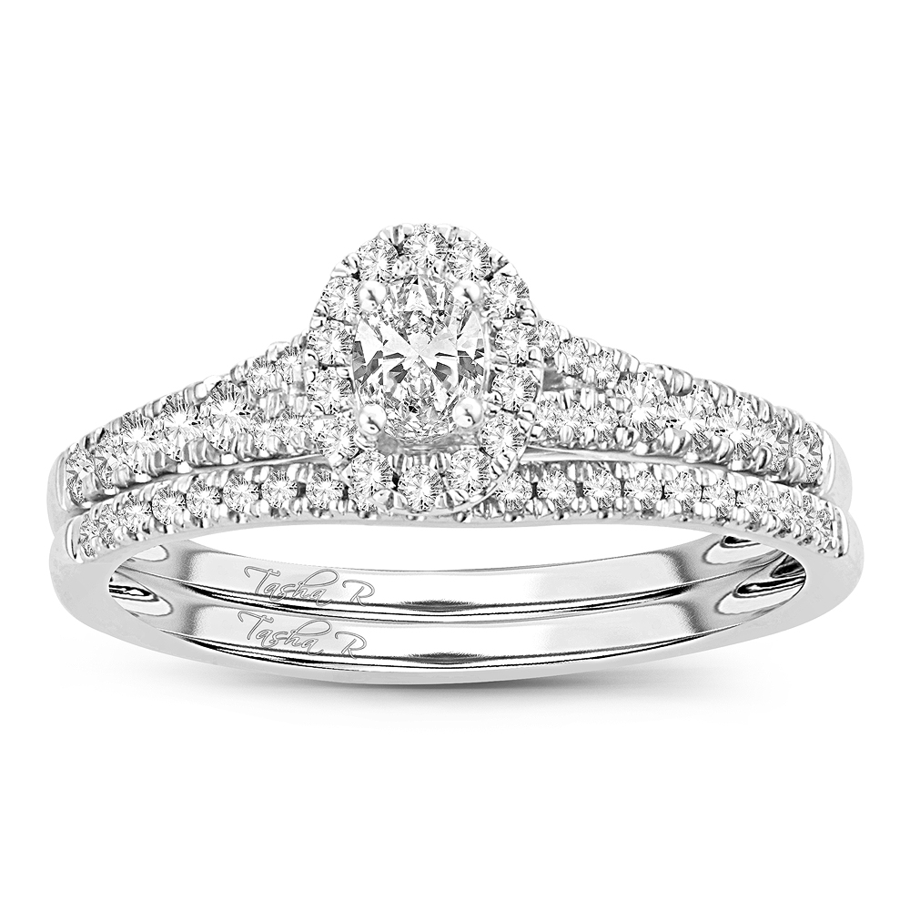 55477_1.jpg 14K 0.50CT Fancy Cut Bridal - Image 1