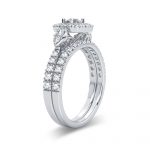 14K 1.00CT Diamond Bridal Ring - Image 2