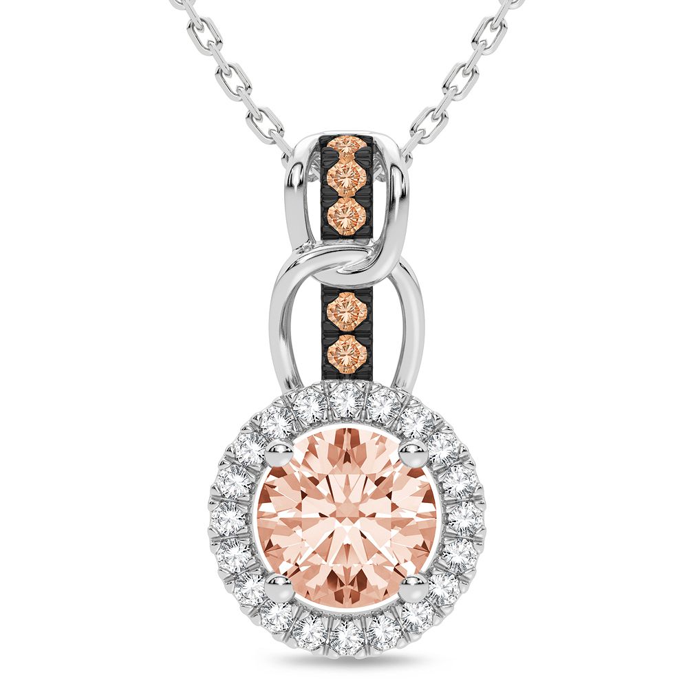 55888_1.jpg 14K 0.13CT Diamond Pendant - Image 1