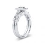 14k 0.50ct Diamond Bridal Ring - Image 2