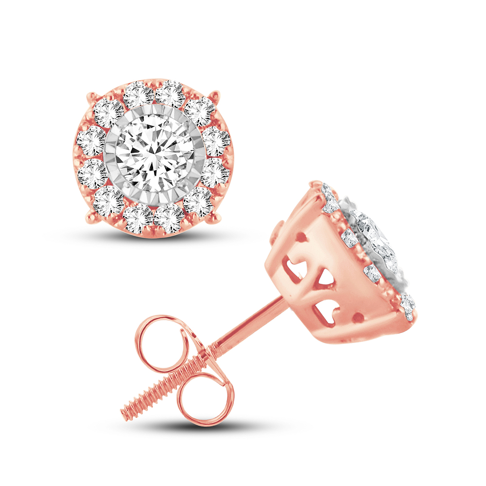 56070_1.jpg 14K 0.52CT DIAMOND EARRING - Image 1