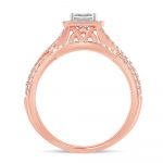 14K 1.00CT Diamond BRIDAL SET - Image 3