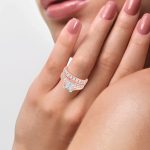 14K  1.50CT Diamond Bridal Ring - Image 4