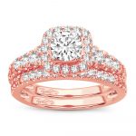 14K 1.00CT  Diamond BRIDAL RING