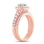 14K 1.00CT  Diamond BRIDAL RING - Image 2