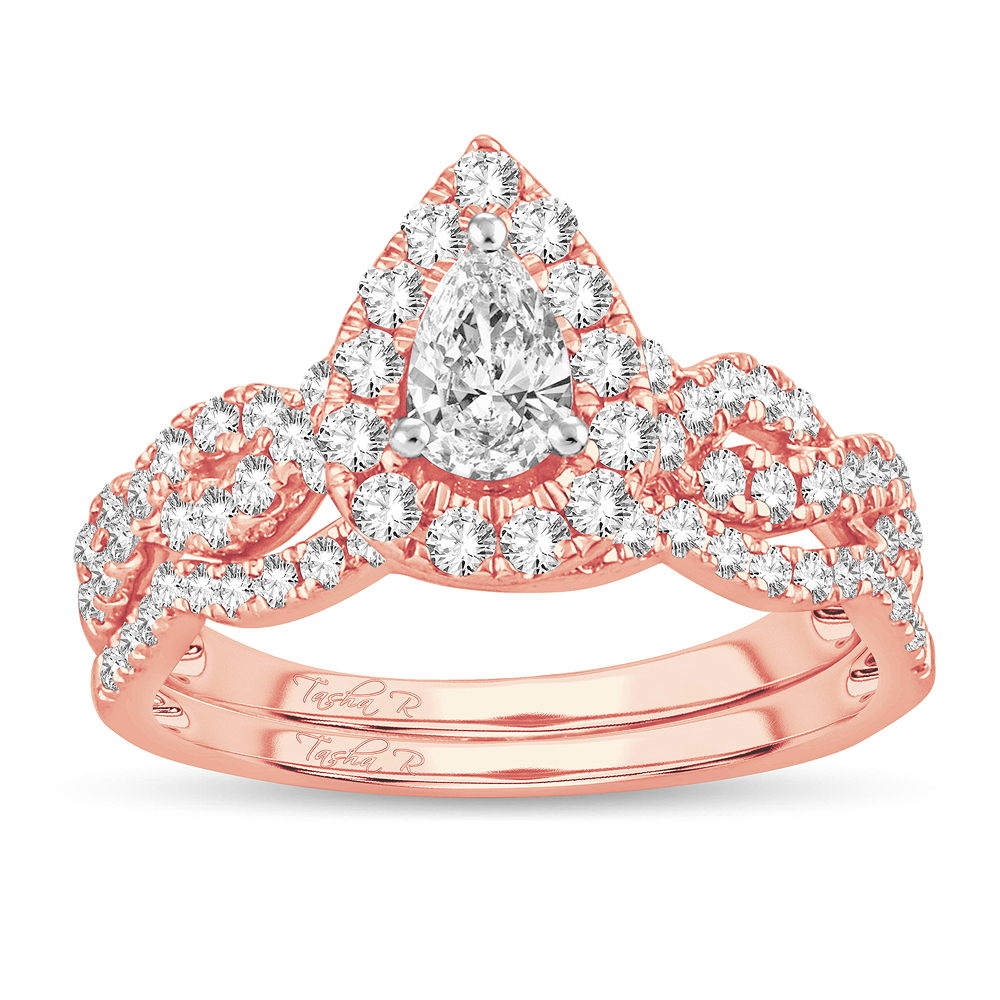 56287_1.jpg 14K 1.40CT DIAMOND BRIDAL RING - Image 1