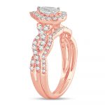 14K  1.40CT  DIAMOND  BRIDAL  RING - Image 2