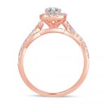 14K  1.40CT  DIAMOND  BRIDAL  RING - Image 3