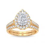 14K 1.05CT Diamond Bridal Ring