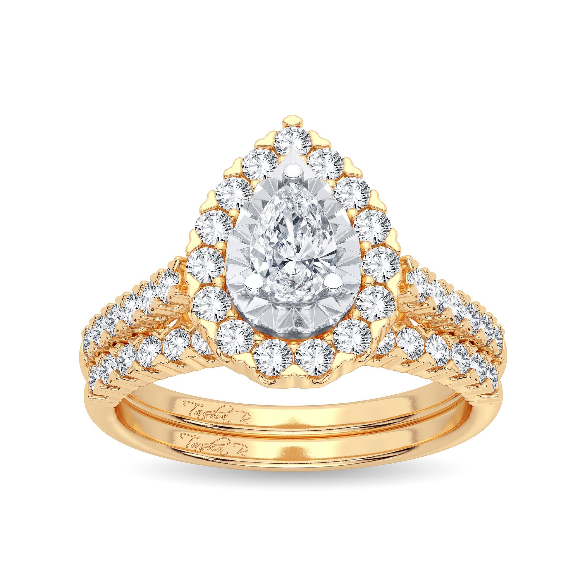 56427_1.jpg 14K 1.05CT Diamond Bridal Ring - Image 1