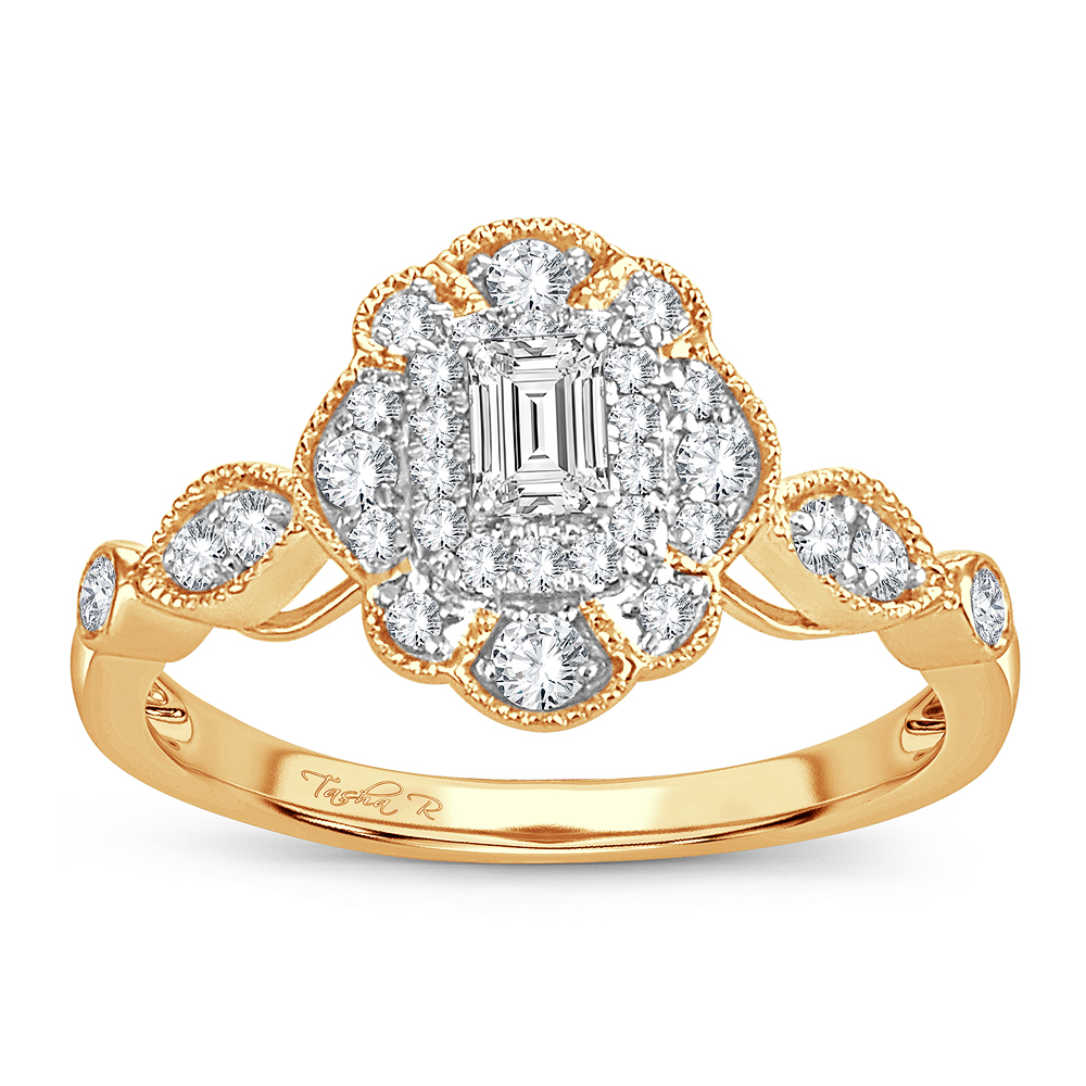56513_1.jpg 14K 0.50CT Diamond ring - Image 1