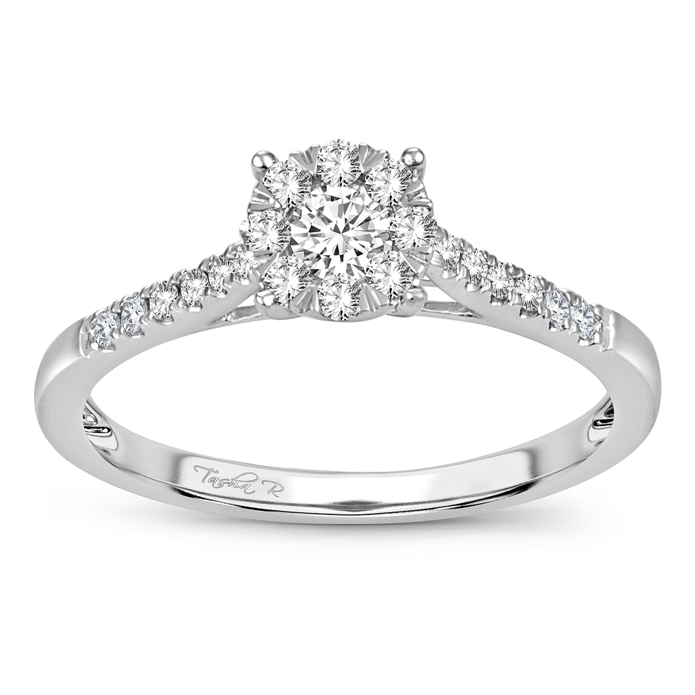 56524_1.jpg 14K 0.35CT Diamond ring - Image 1