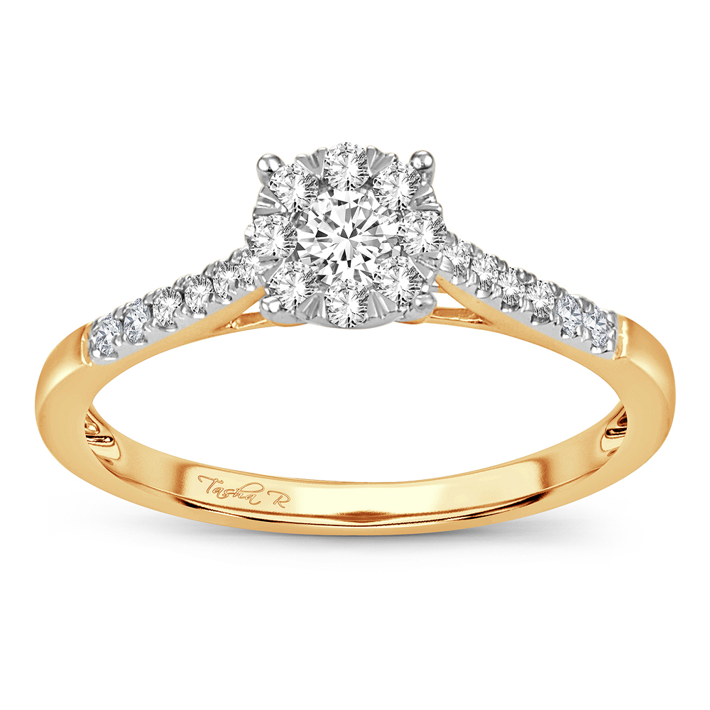 56525_1.jpg 14K 0.35CT Diamond ring - Image 1